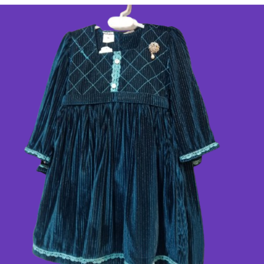 Velvet Dress For Girls