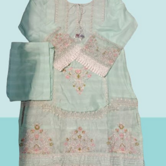 Two peace For Girls in Lawn cotton